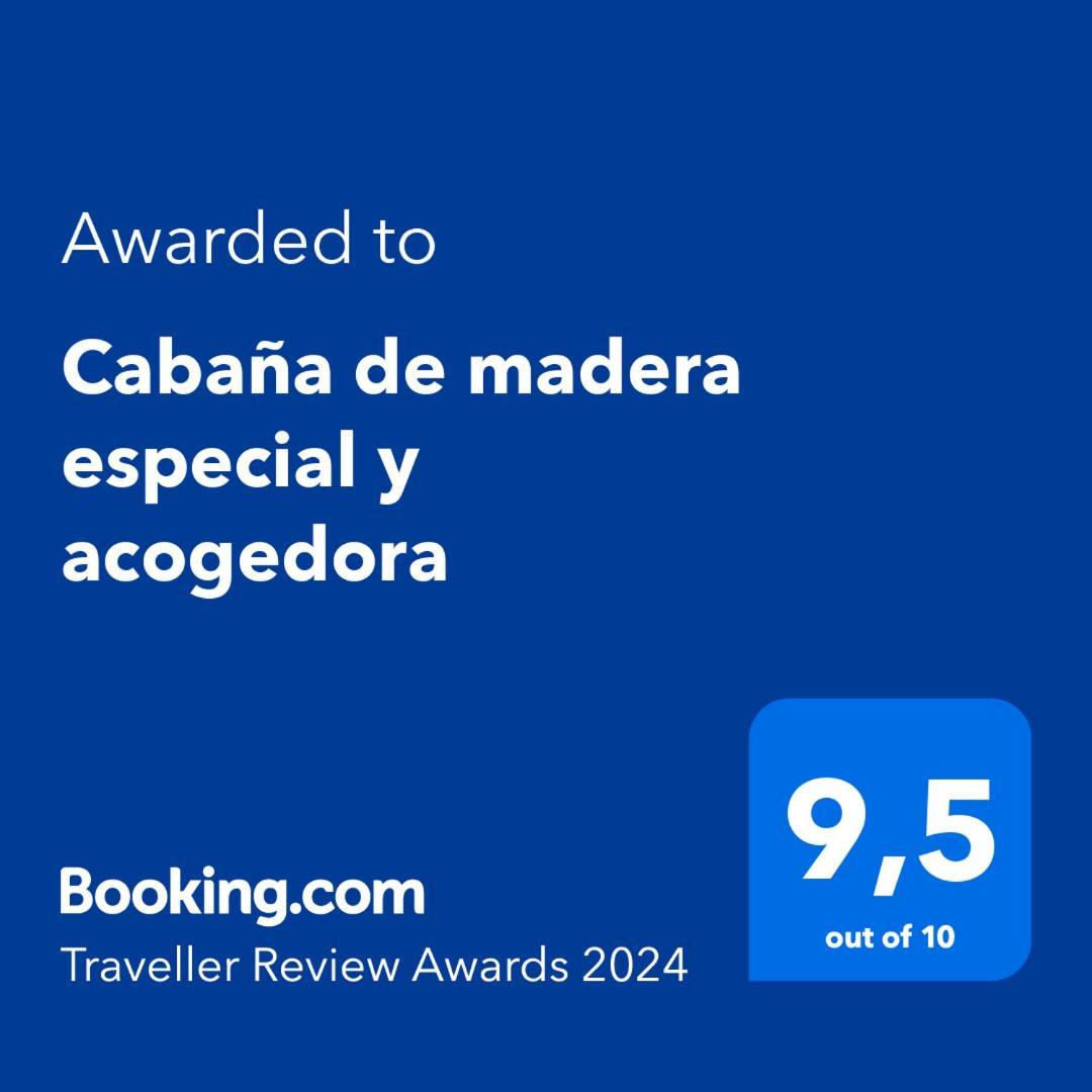 Cabana De Madera Especial Y Acogedora Cardenete 외부 사진