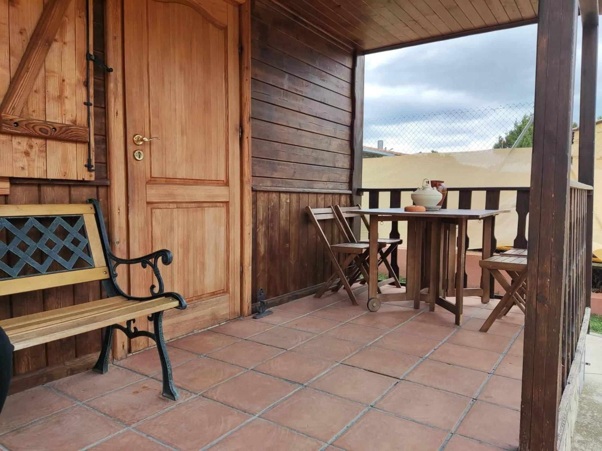 Cabana De Madera Especial Y Acogedora Cardenete 객실 사진