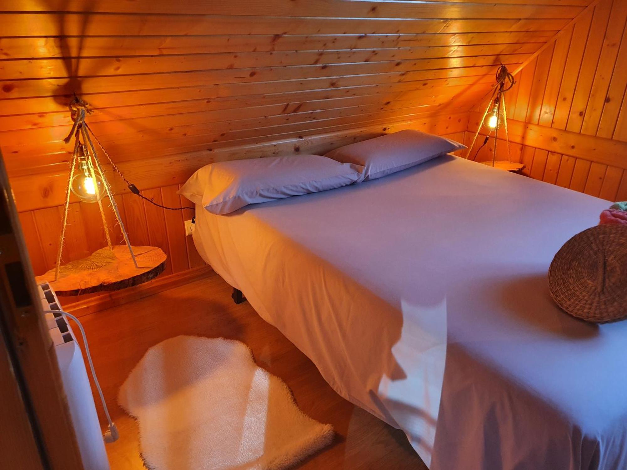 Cabana De Madera Especial Y Acogedora Cardenete 외부 사진